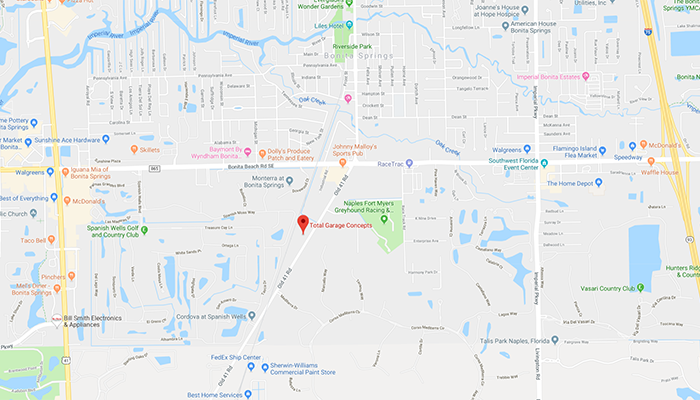 Total Garage Concepts | Bonita Springs Location